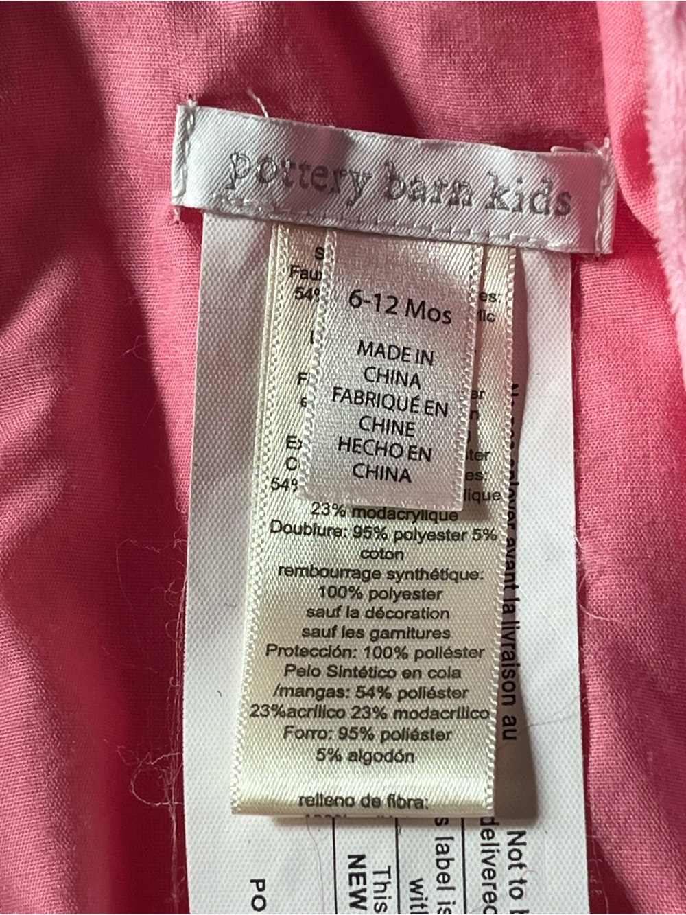 Pottery Barn kids Baby Flamingo Costume - Picture 10 of 12